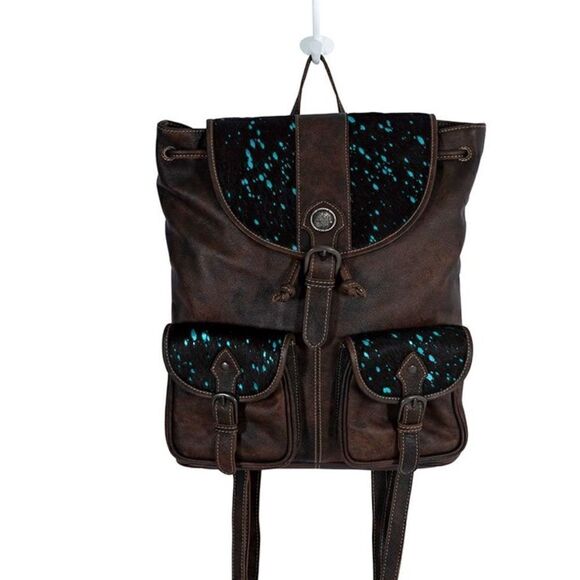 Myra Bag Prairie Leather and Hairon Bag - Picture 8 of 10